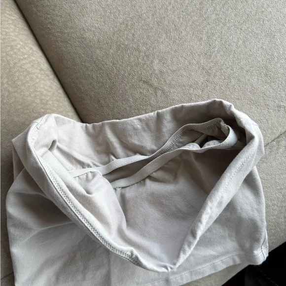 aerie cotton Strapless Beige Tube Top - Picture 5 of 6